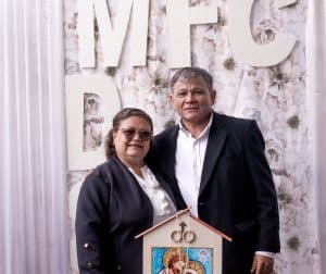 Fotografía de Rita y Casildo Barúa
